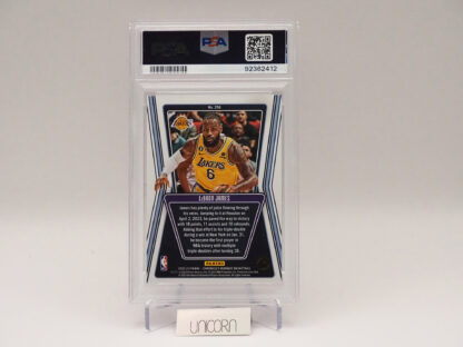 LeBron James 2022 Chronicles Marquee #256 Graded PSA 9 - Image 2
