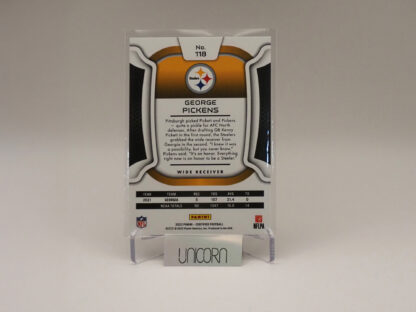 George Pickens /399 Rookie 2022 Panini Certified #118 - Image 2