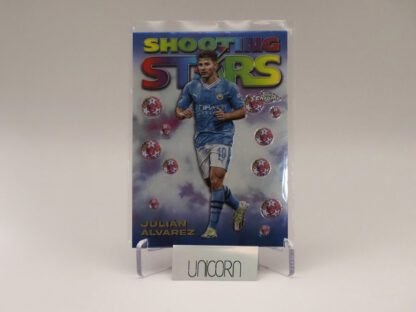 Julian Alvarez 2023-24 Topps Chrome UEFA Shooting Stars