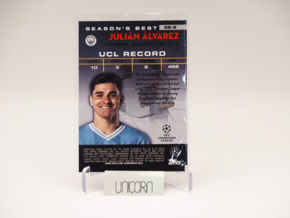 Julian Alvarez 2023-24 Topps Chrome UEFA Shooting Stars - Image 2