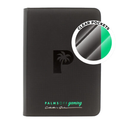 Palms Off Gaming Collector's Series Top Loader Zip Binder - Yellow - Image 3