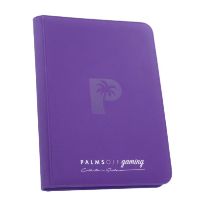 Palms Off Gaming Collector's Series Top Loader Zip Binder - Purple - Image 2