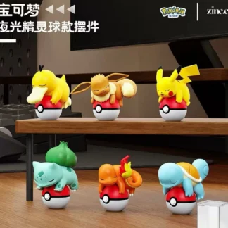 Holly Box Pokemon Luminous Pokeball Sleeping Figure Blind Box Chinese